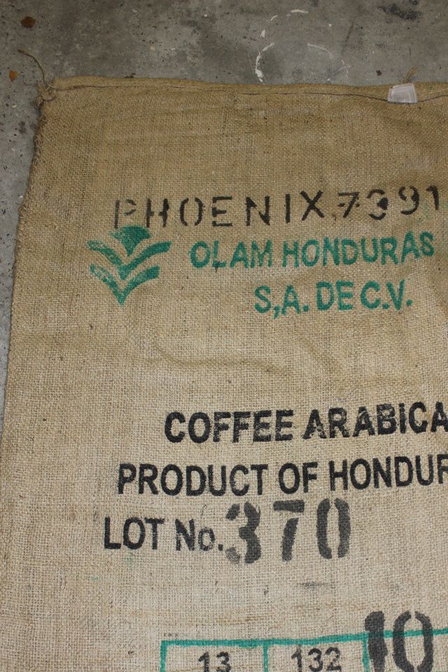 Jutezak gebruikt, Honduras